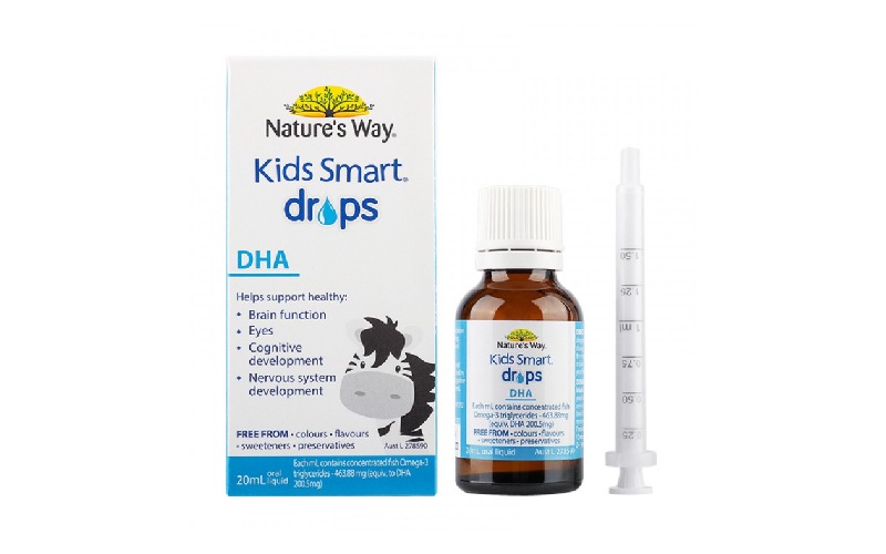 Nature’s Way Kids Smart Drop DHA tăng cường trí não cho bé