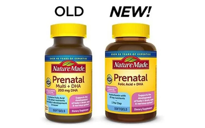 Nature Made Prenatal Prenatal Folic Acid + Dha