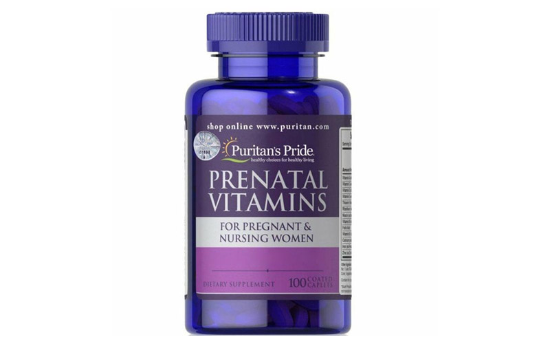 Viên uống Prenatal Vitamins Puritan’s Pride cho bà bầu