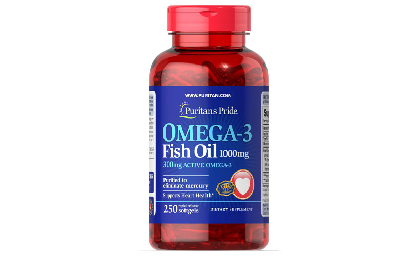 Puritan’s Pride Omega 3 Fish oil 1000mg 