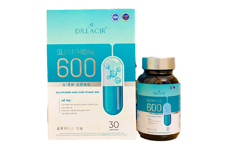 Viên Uống Glutathione 600 Dr Lacir