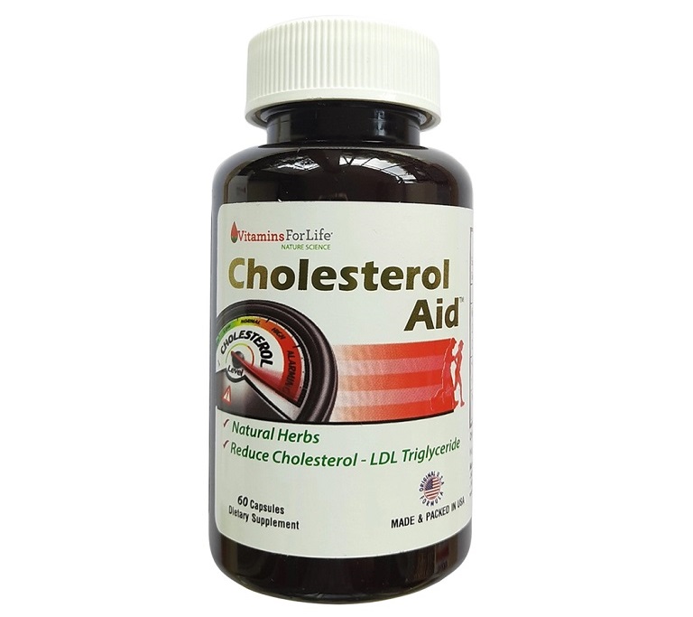 Viên uống giảm mỡ máu Vitamins For Life Cholesterol Aid