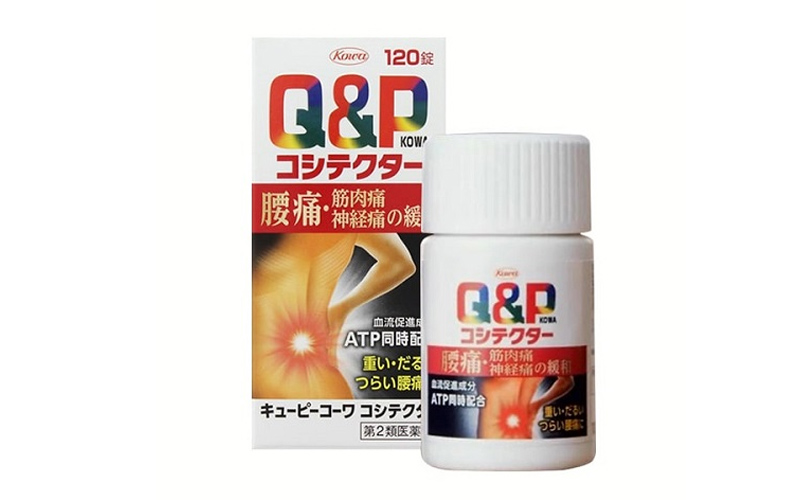 Q&P Kowa – Viên uống trị đau lưng của Nhật Bản