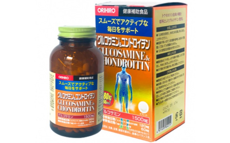 Glucosamine Và Chondroitin Orihiro 480 Viên - Sản phẩm bổ trợ xương khớp hiệu quả
