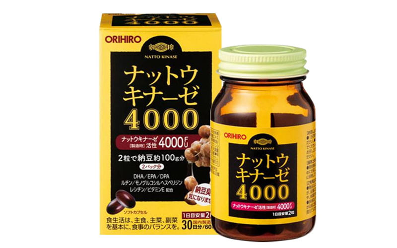 Viên Uống Orihiro Nattokinase 4000FU