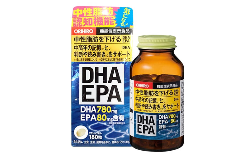 Viên Uống Dầu Cá Orihiro DHA 780mg EPA 80mg
