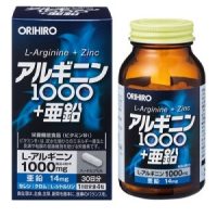 Viên Uống L-Arginine 1000mg Và Zinc Orihiro