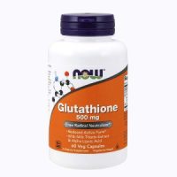 Viên Uống Hỗ Trợ Trắng Da Glutathione Now 500 Mg Của Mỹ, 60 viên