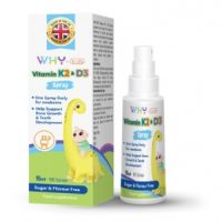 Xịt Bổ Sung Vitamin K2 + D3 Why Kids Cho Bé