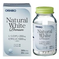 Viên Uống Trắng Da Natural White Premium Orihiro 300 Viên