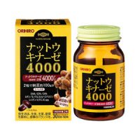 Viên Uống Orihiro Nattokinase 4000FU Nhật Bản Hỗ Trợ Điều Trị Tai Biến