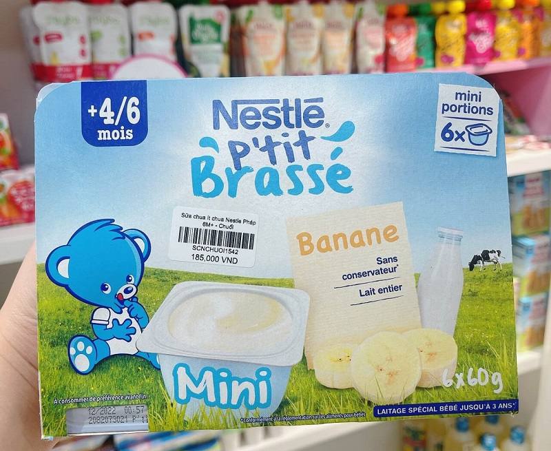 Sữa chua Nestlé P'tit Brasse