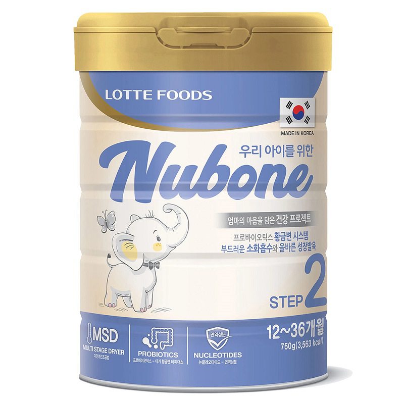 Sữa Hàn Quốc cho bé Nubone