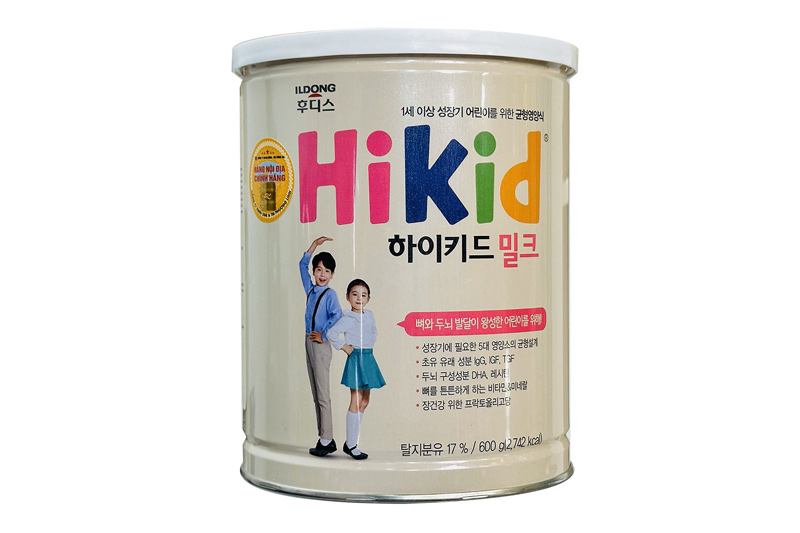 Hikid - Sữa tăng chiều cao cho bé 1 tuổi hiệu quả