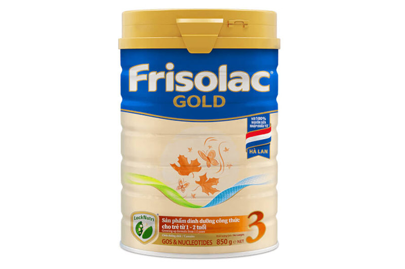 Frisolac Gold số 3 là sữa tăng chiều cao cho bé 1 tuổi được đánh giá cao hiện nay