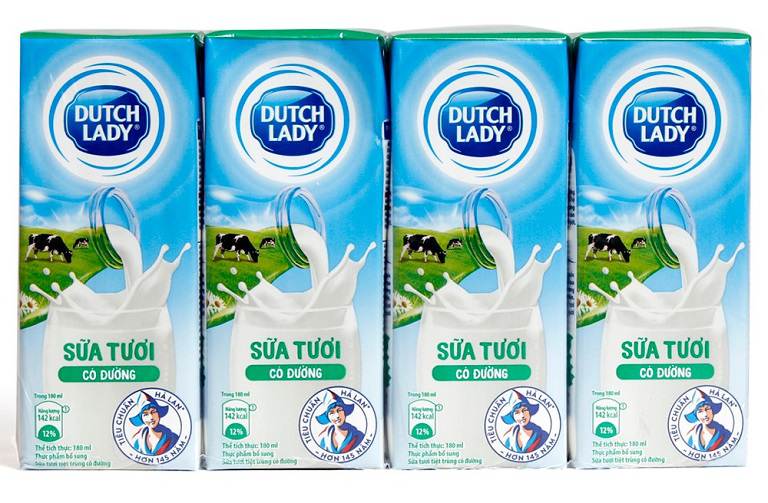 Dòng sữa tươi cho bé 1 tuổi Dutch Lady