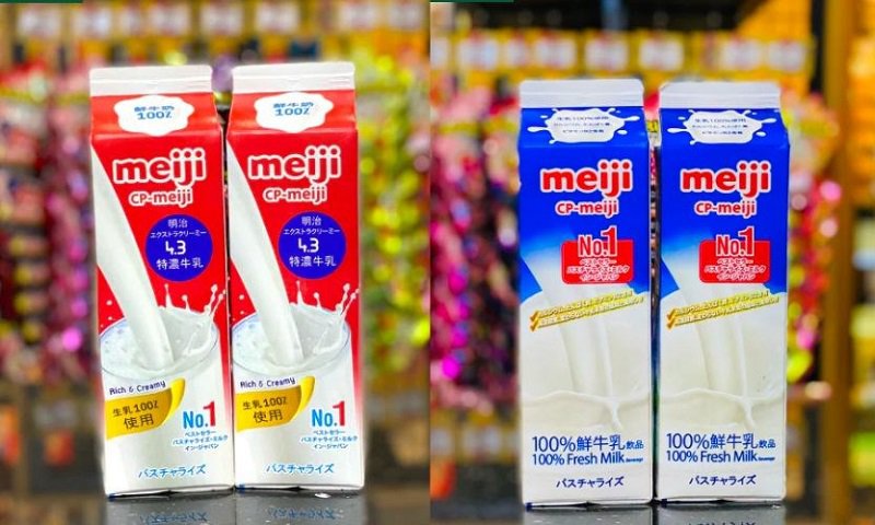 Sữa tươi Meiji của Nhật