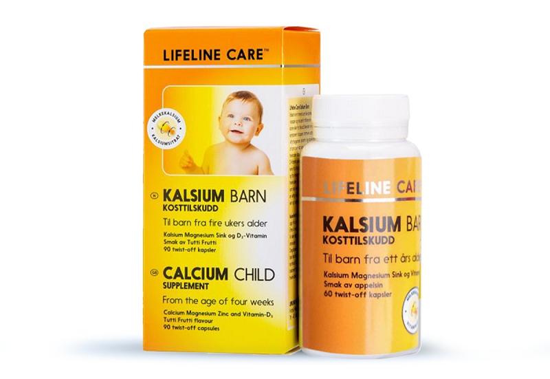 Canxi sữa cho bé Lifeline Care Kalsium Barn