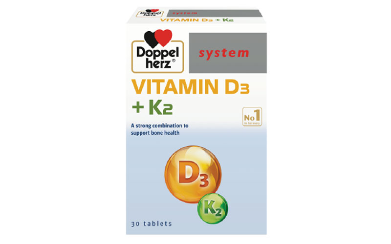 Doppelherz Vitamin D3 + K2