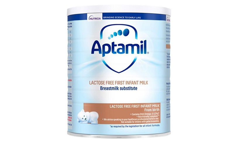 Sữa Aptamil Lactose Free được phân phối bởi Nutricia