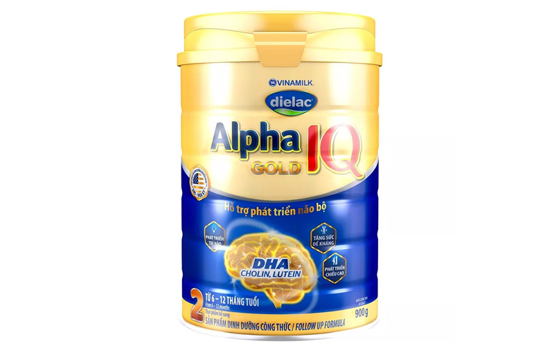 Sữa Dielac Alpha Gold IQ 2 là sản phẩm thuộc Vinamilk