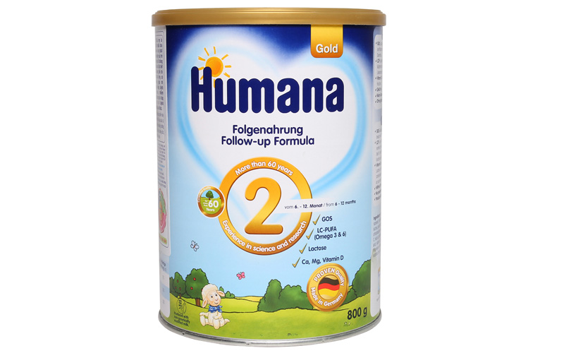 Sữa Humana Gold số 2 giúp trẻ phát triển toàn diện