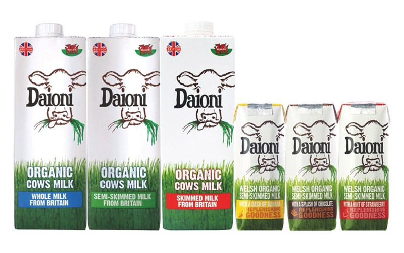 Daioni Organic là dòng sữa nổi tiếng tại Anh Quốc với quy trình sản xuất nghiêm ngặt