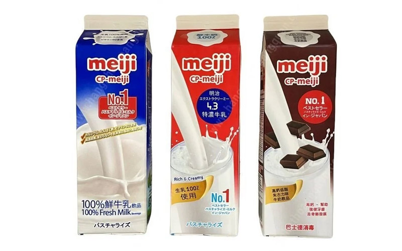 Sữa tươi Meiji là dòng sữa được chuyên gia dinh dưỡng đánh giá sạch và an toàn