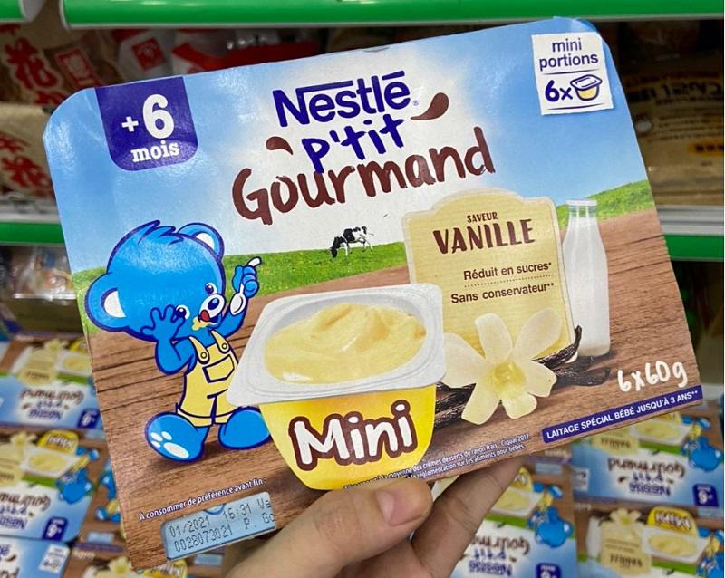 Váng sữa Nestlé cho bé dưới 1 tuổi