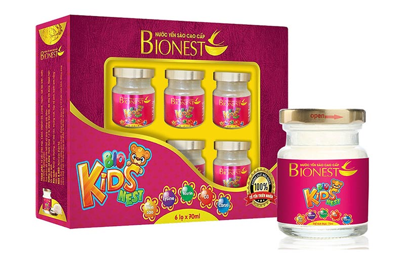 Nước yến sào cho bé BioNest Kids