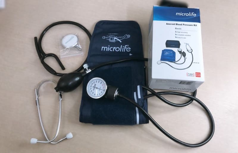 Máy đo huyết áp cơ BP AG1-20 Microlife có nguồn gốc nhập khẩu từ Thụy Sĩ