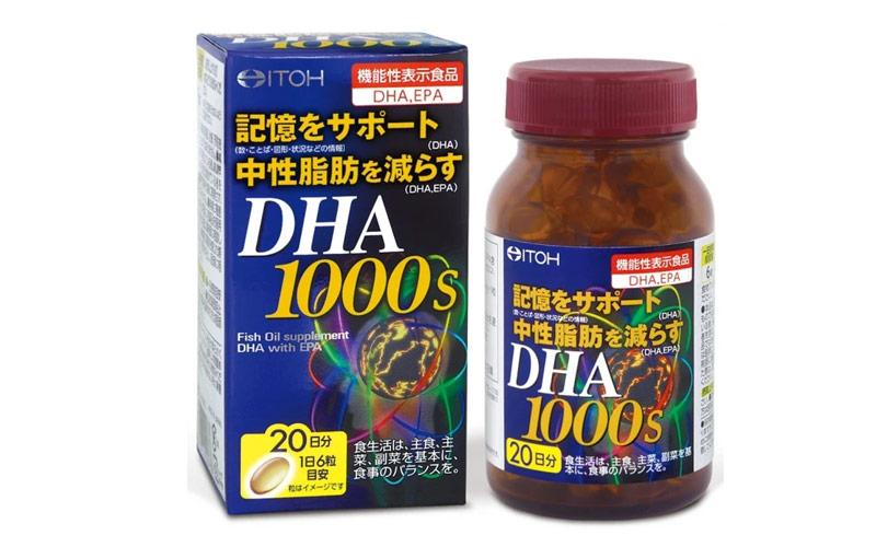 Viên Uống Cải Thiện Não Bộ DHA 1000mg
