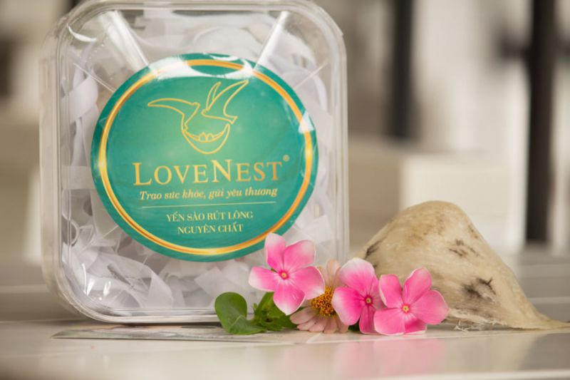 Các sản phẩm của LoveNest hoàn toàn là tổ yến nguyên chất
