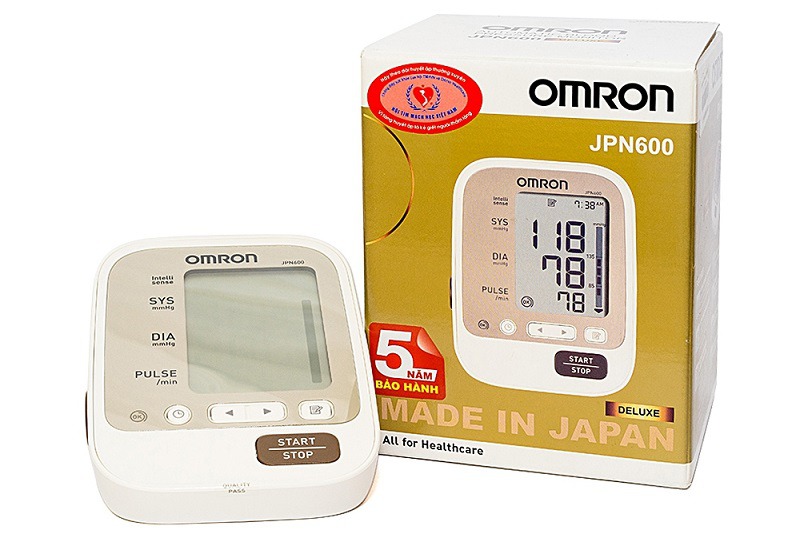 Máy đo huyết áp bắp tay Omron JPN600 được trang bị các công nghệ mới nhất