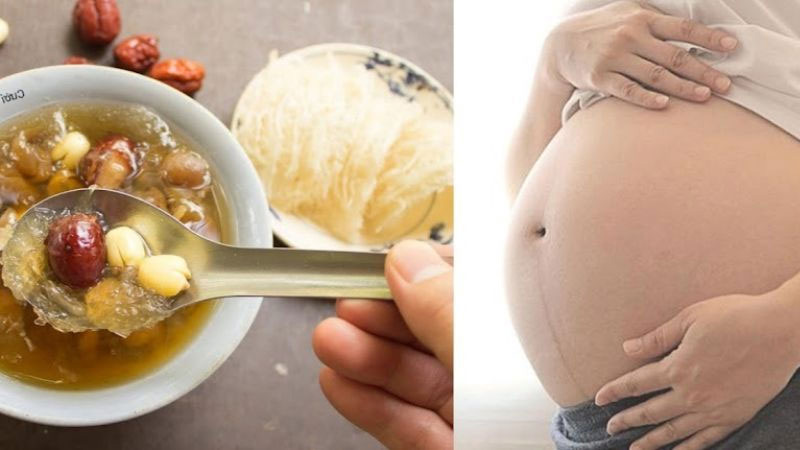 Phụ nữ đang mang thai từ tháng thứ 4 có thể ăn yến sào