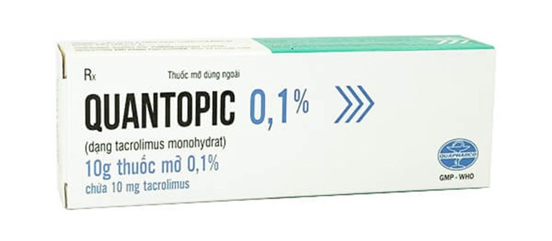 Quantopic 0,1% cũng là một loại thuốc chống dị ứng thời tiết được sử dụng phổ biến