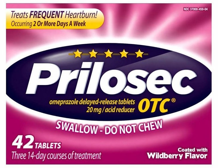 Thuốc chữa trào ngược dạ dày của Mỹ - Prilosec OTC